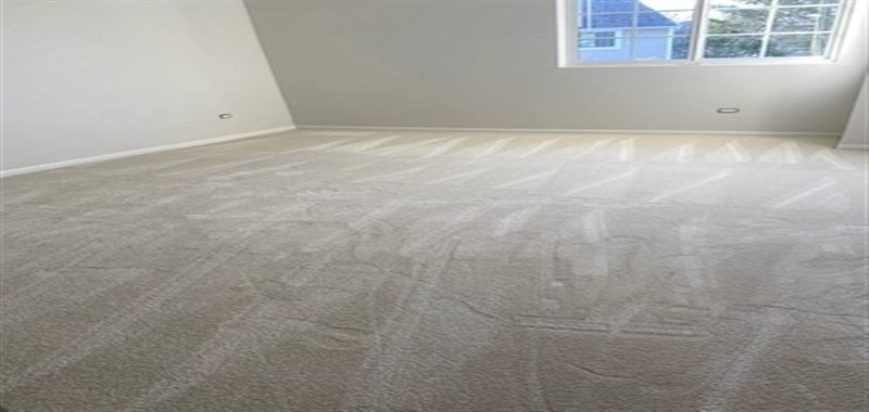 Empty room ready for new carpet installation